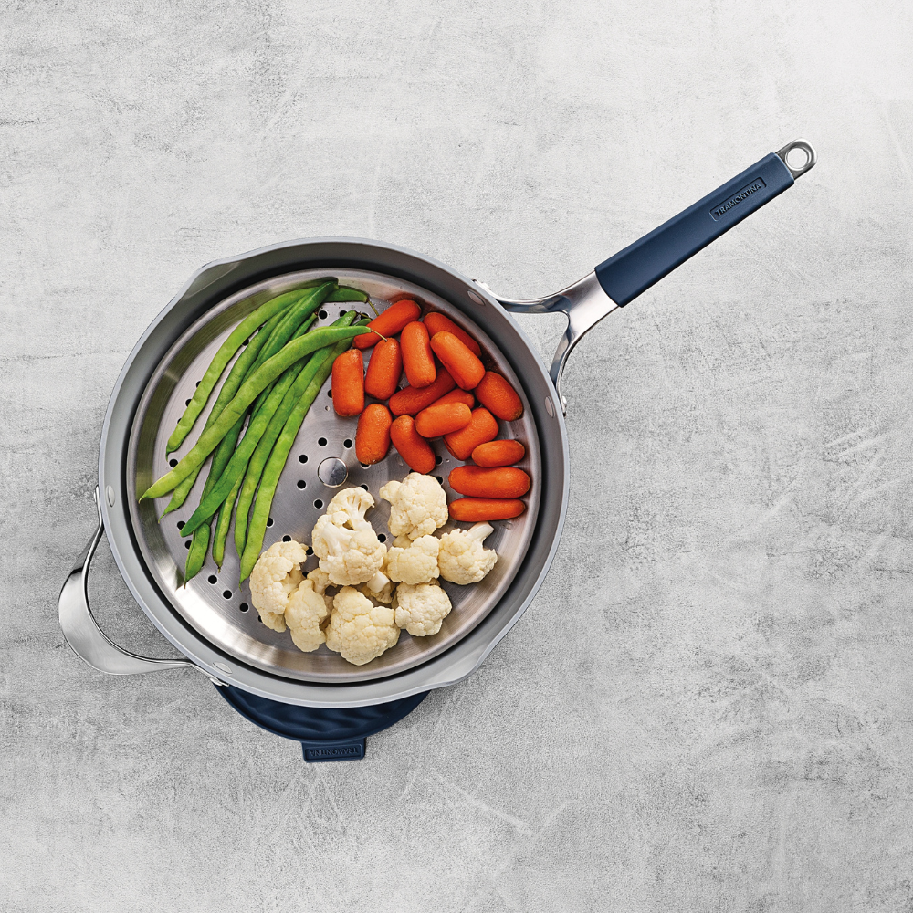 Tramontina All-In-One Plus 30cm 7 Pcs Wok Pan Set, Ceramic/Induction/Aluminium