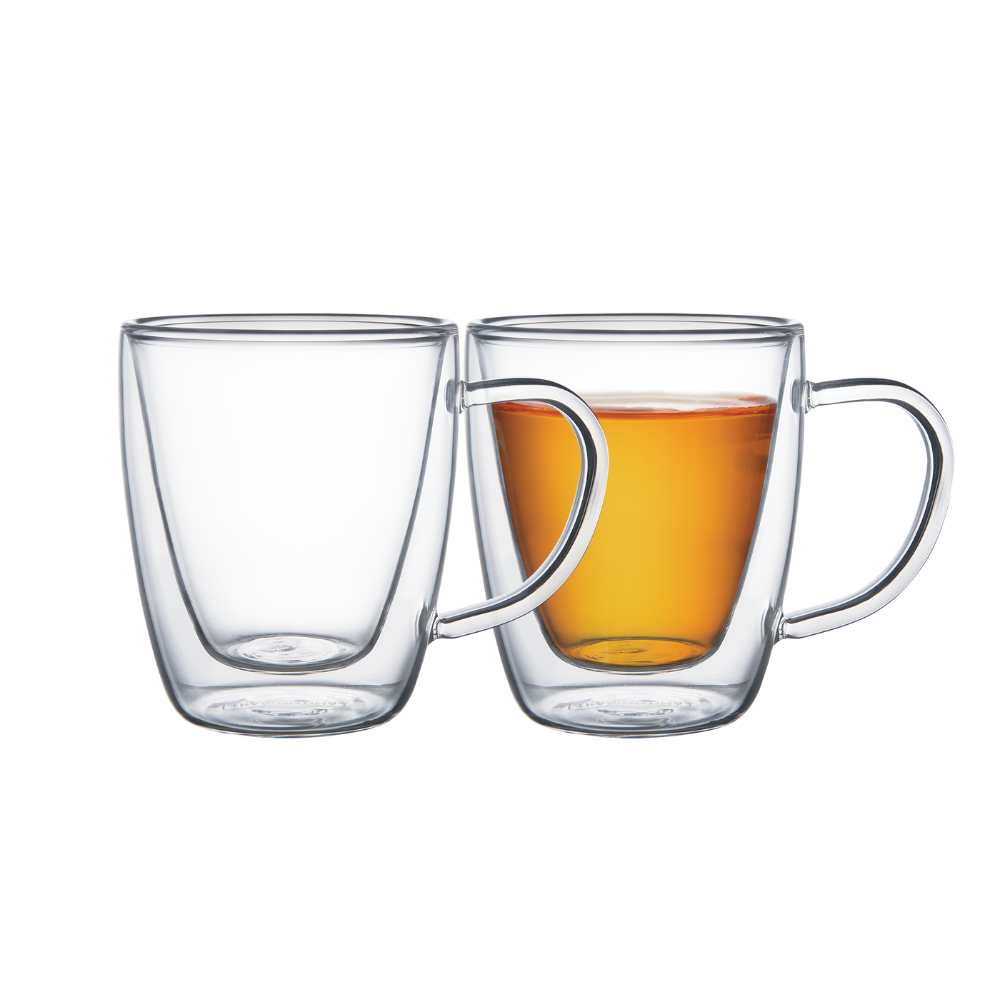 Tramontina Double Walled Cup Set, 2 Pcs