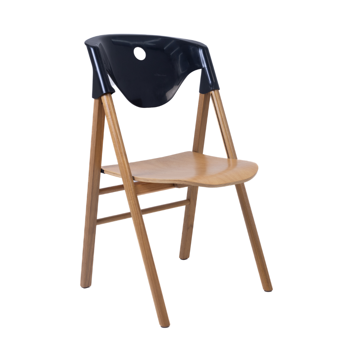 Tramontina Flare Dining Chair, Tauari Wood/PU