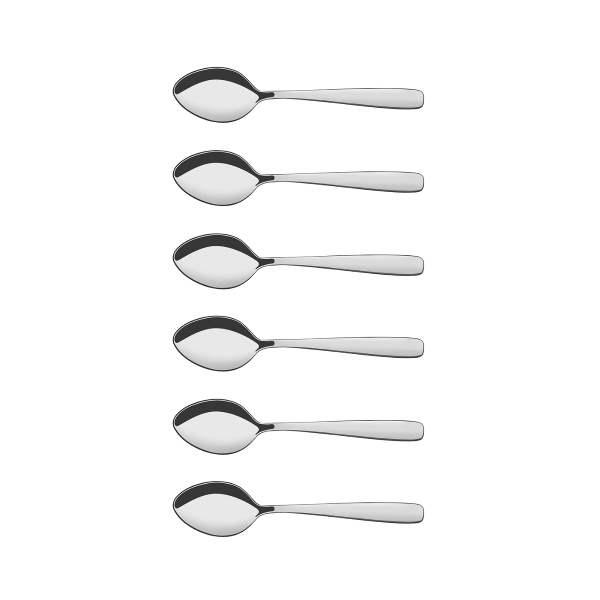 Tramontina Amazonas Coffee Spoon Set, 6 pcs, Stainless Steel