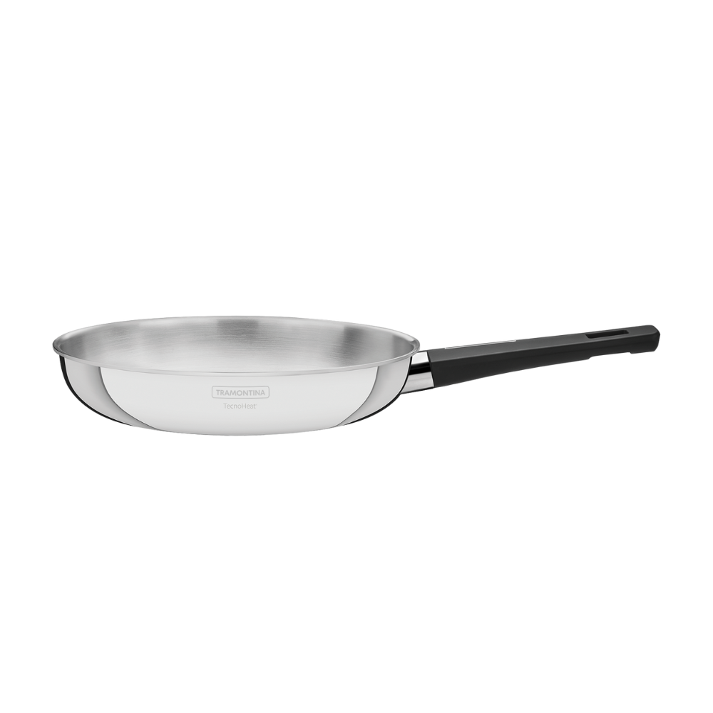 Tramontina Grano Bakelite Frying Pan, Stainless Steel, Induction
