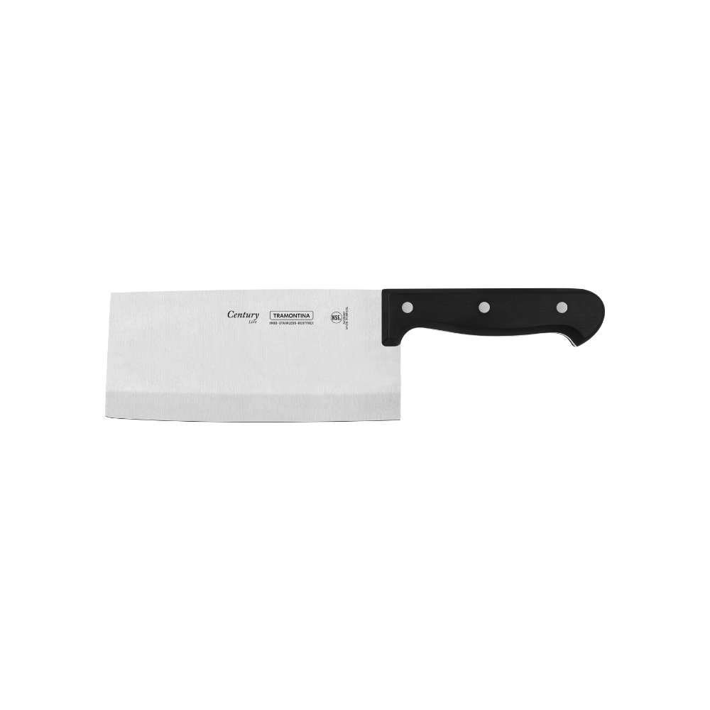 Tramontina Century 7" Cleaver, Stainless Steel