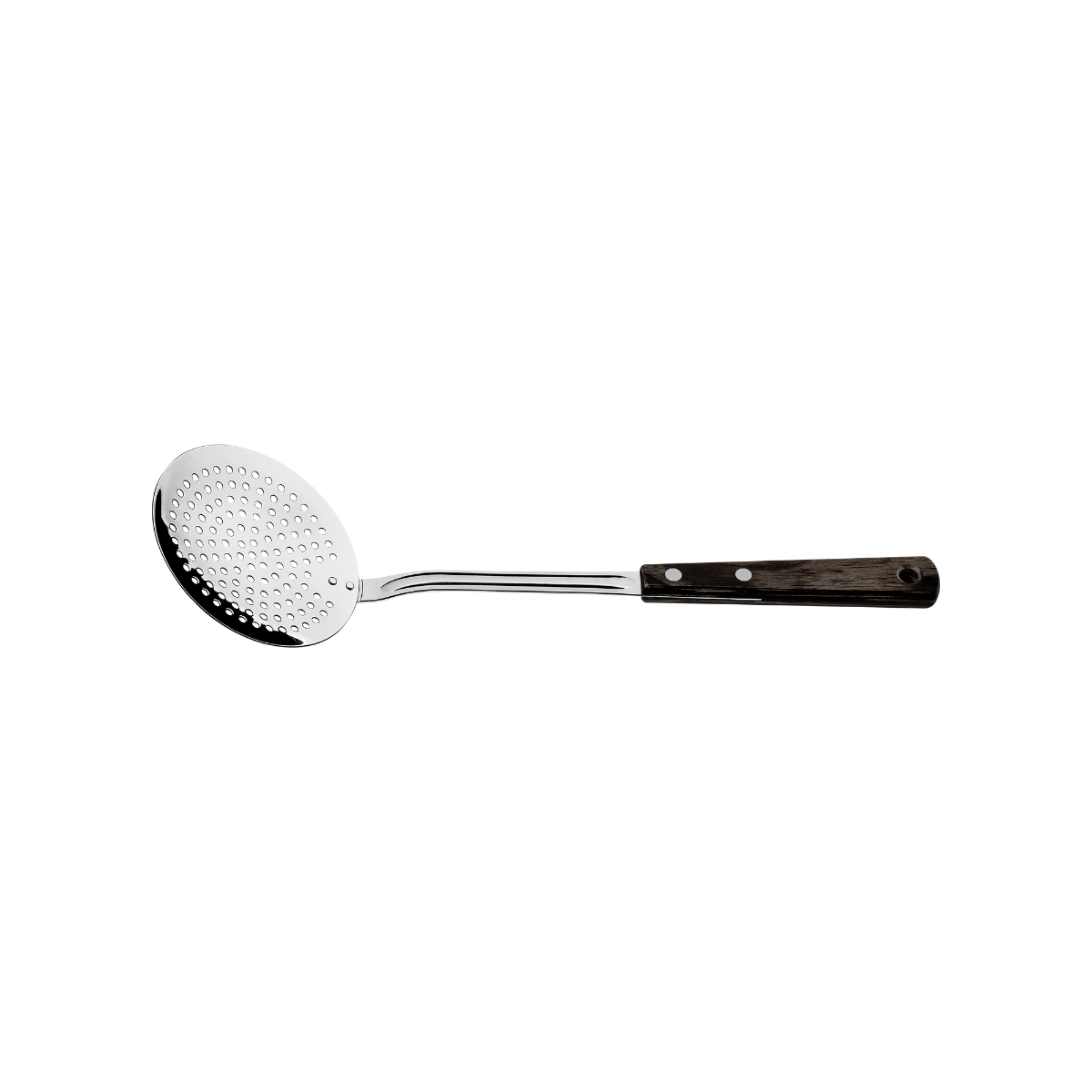 Tramontina Polywood Skimmer, Stainless Steel