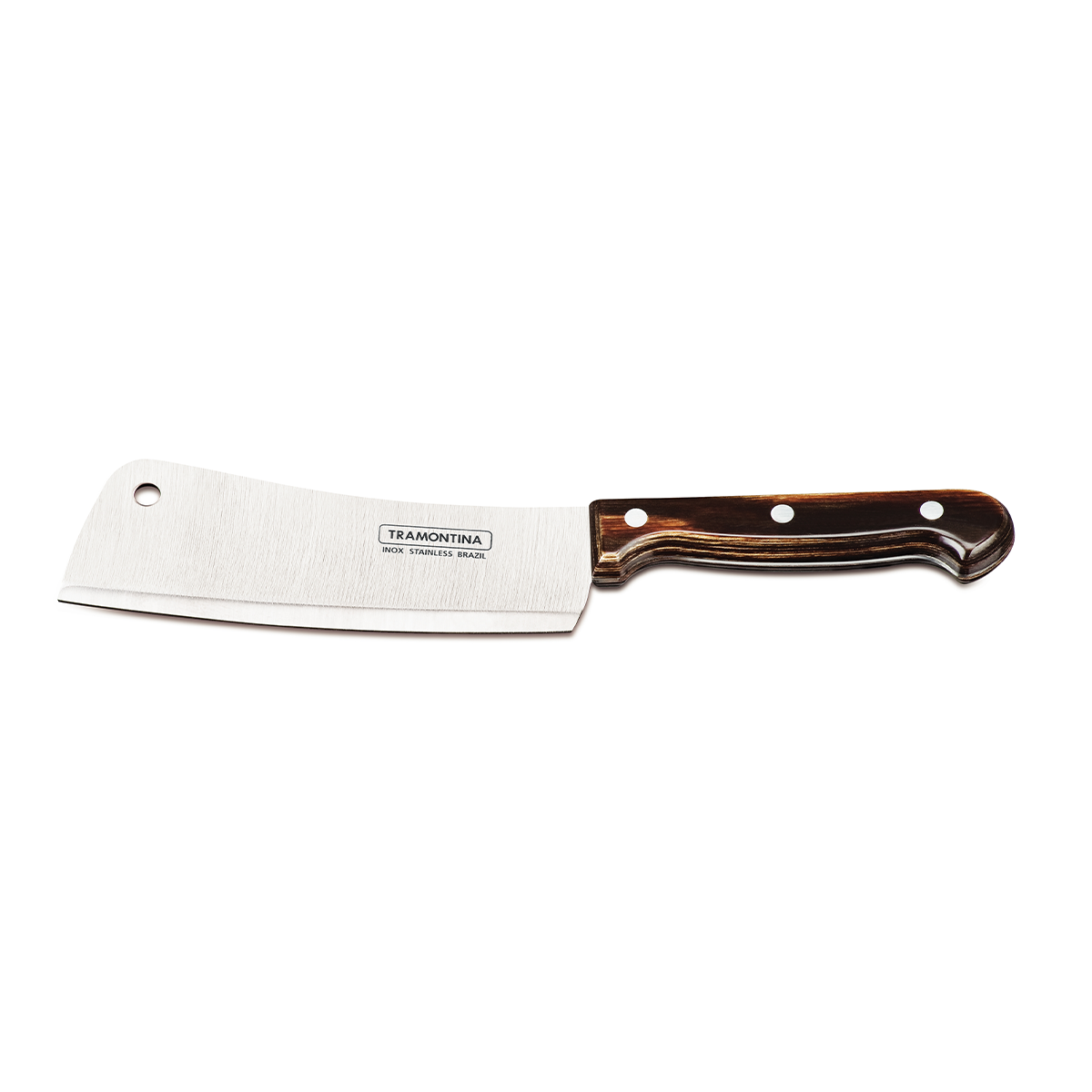 Tramontina Polywood 6" Cleaver, Stainless Steel