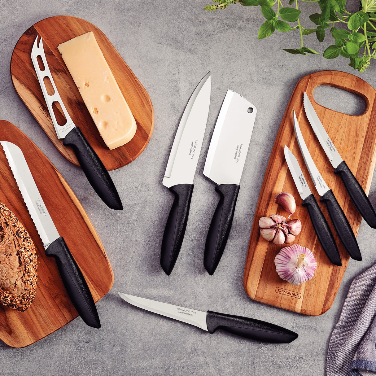 Tramontina Plenus 3 Piece Knife Set