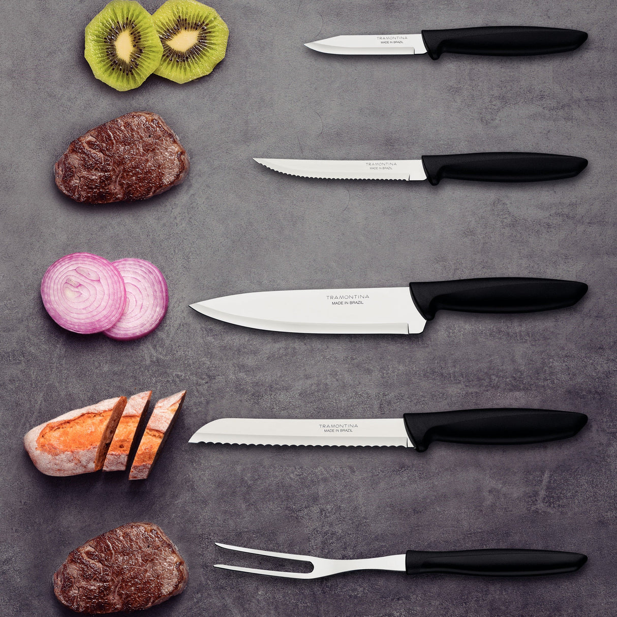 Tramontina Plenus 3" Vegetable and Fruit Knife, Stainless Steel