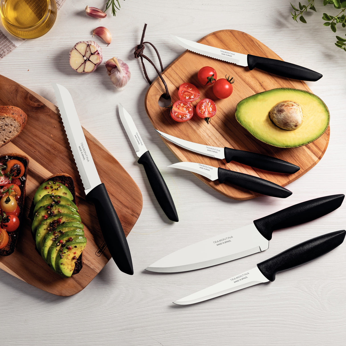 Tramontina Plenus 8" Bread Knife, Stainless Steel