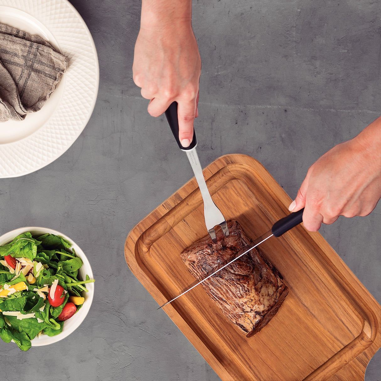 Tramontina Utilita Carving Fork, Stainless Steel