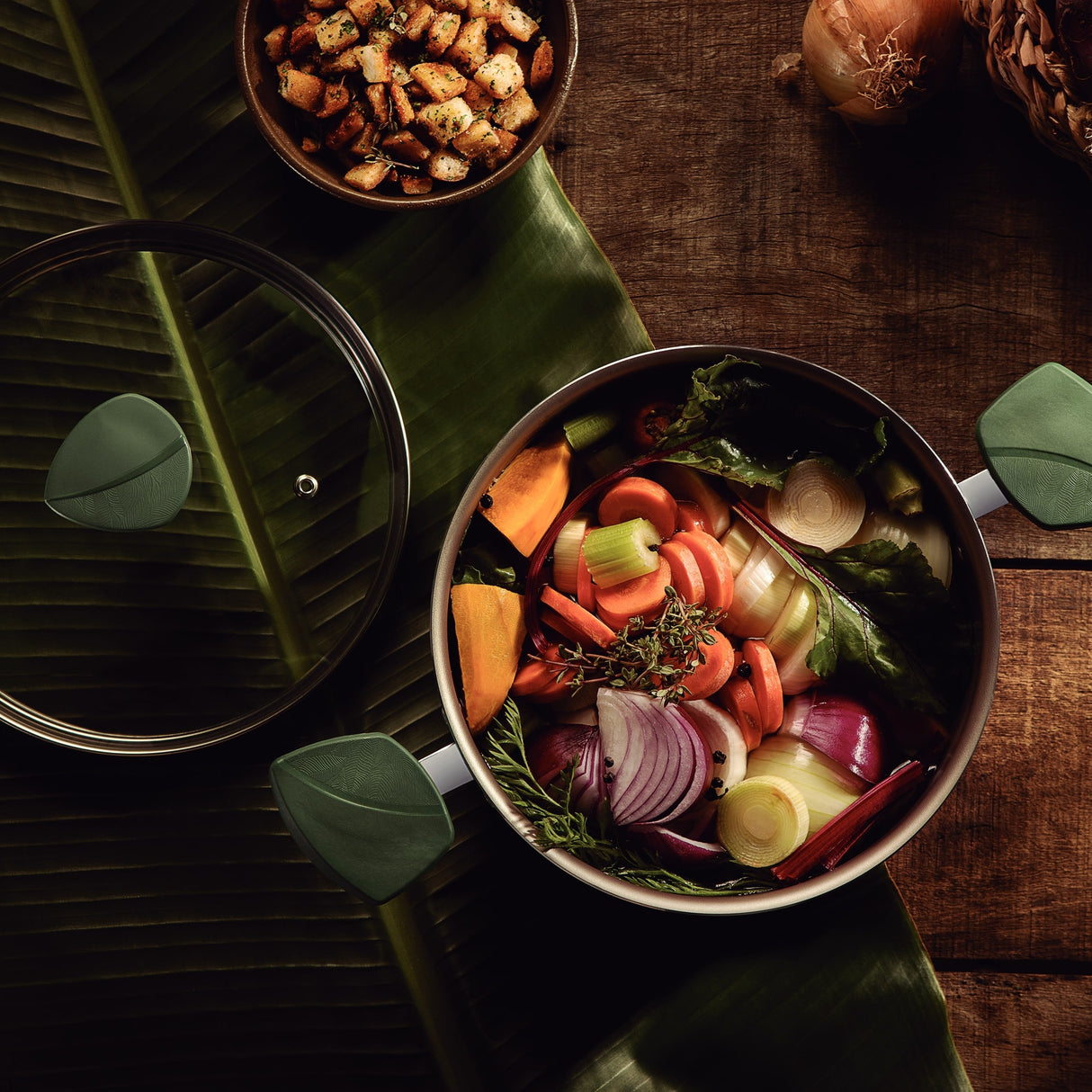 Tramontina Lyf 5 Piece Cookware Set, Ceramic, Non-stick