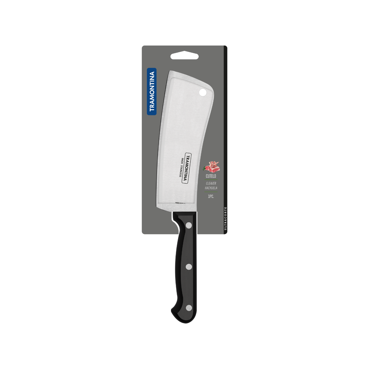 Tramontina Ultracorte 6" Cleaver, Stainless Steel