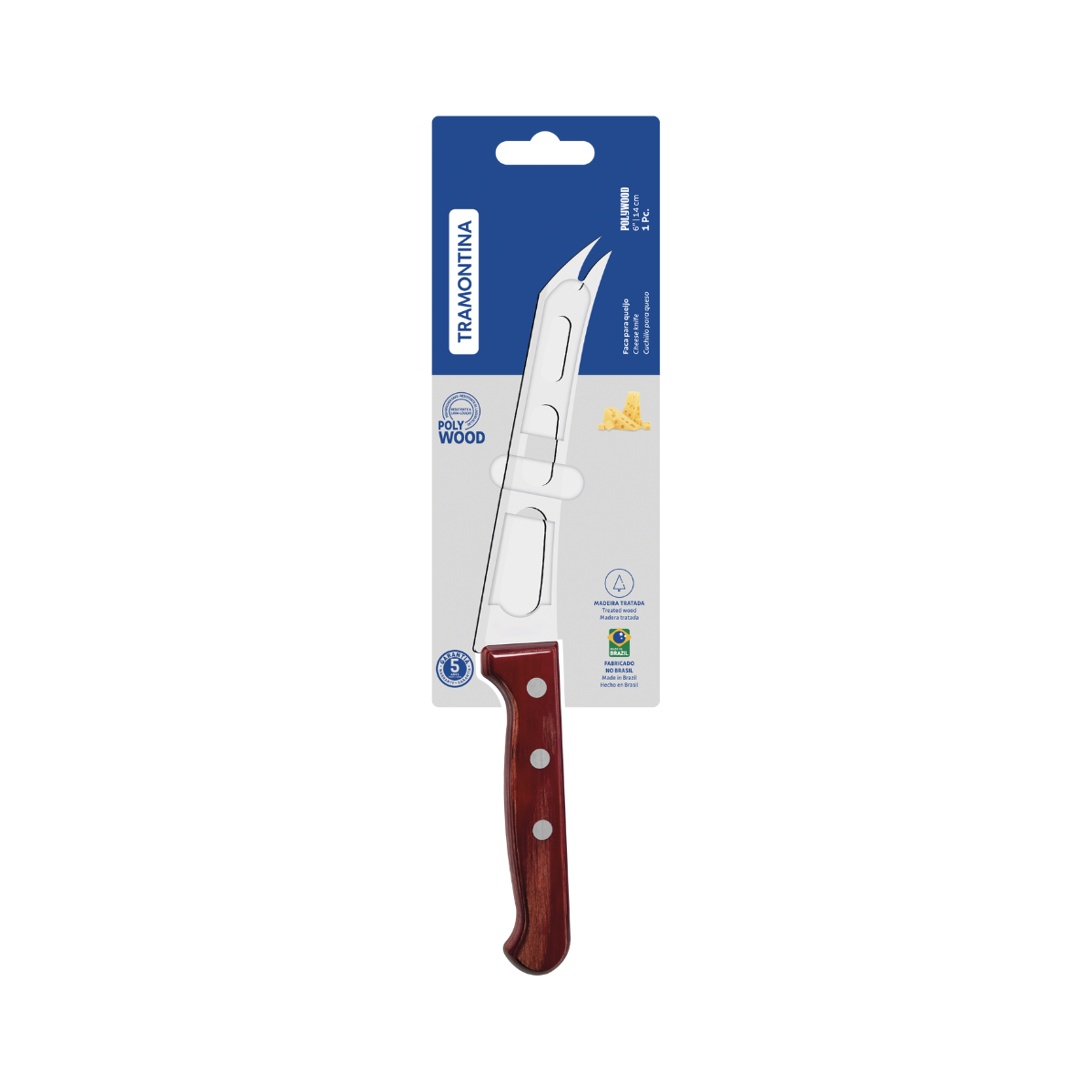 Tramontina Harmoniza 6" Cheese Knife, Stainless Steel