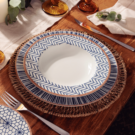 Tramontina Abstratta 23cm Porcelain Soup Plate