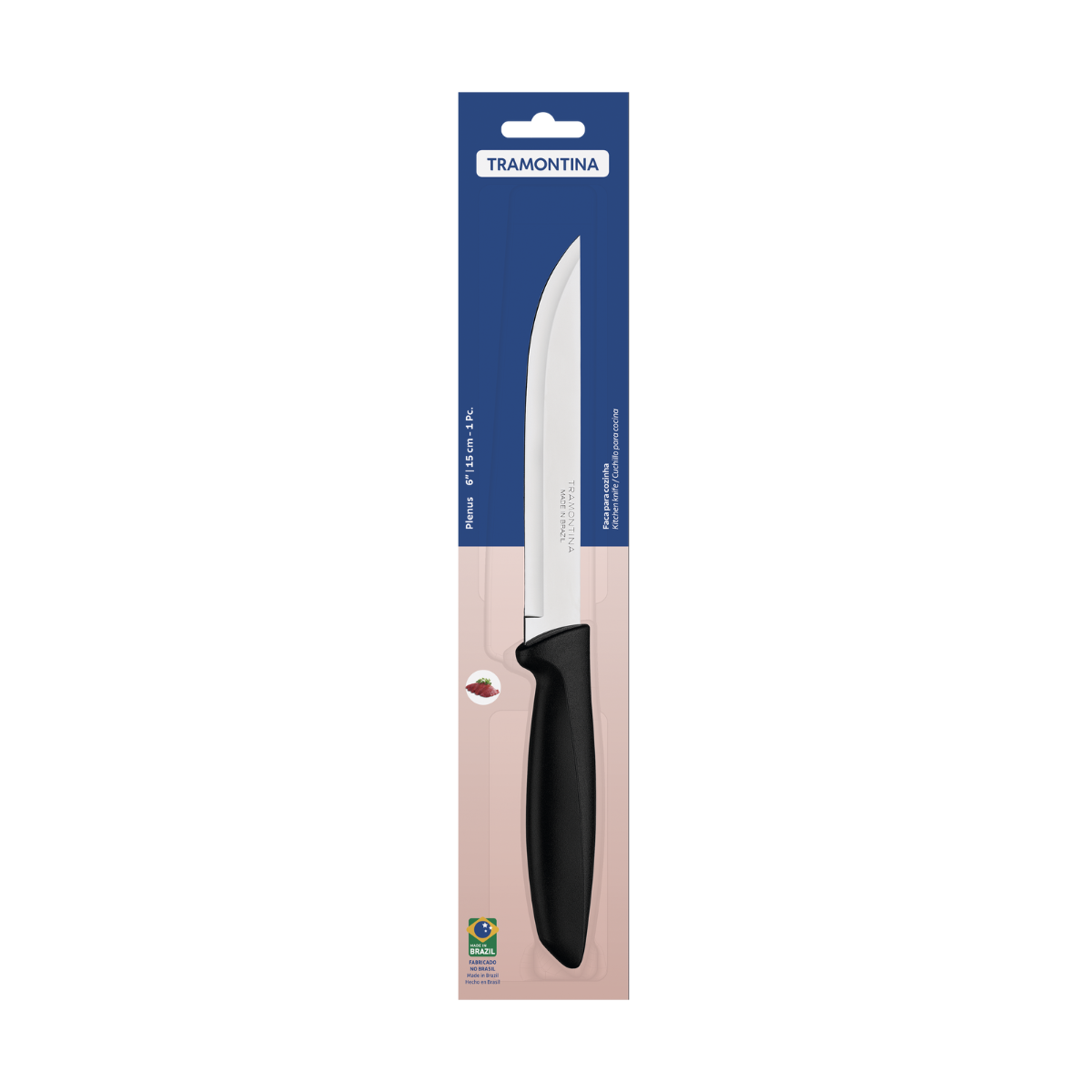 Tramontina Plenus 6" Kitchen Knife, Stainless Steel