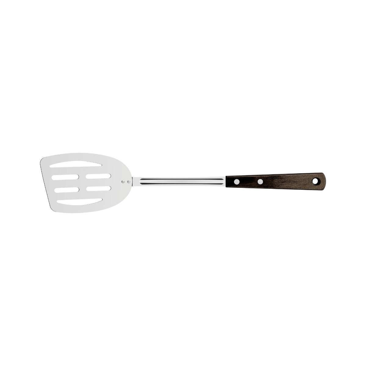 Tramontina Polywood Spatula, Stainless Steel