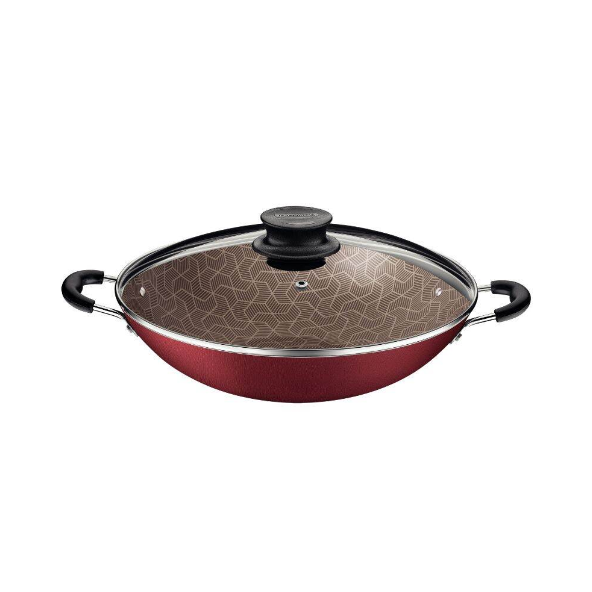 Tramontina Paris Wok with Lid, Non-stick
