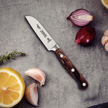 Tramontina Century Wood 3" Vegetable Knife, Stainless Steel