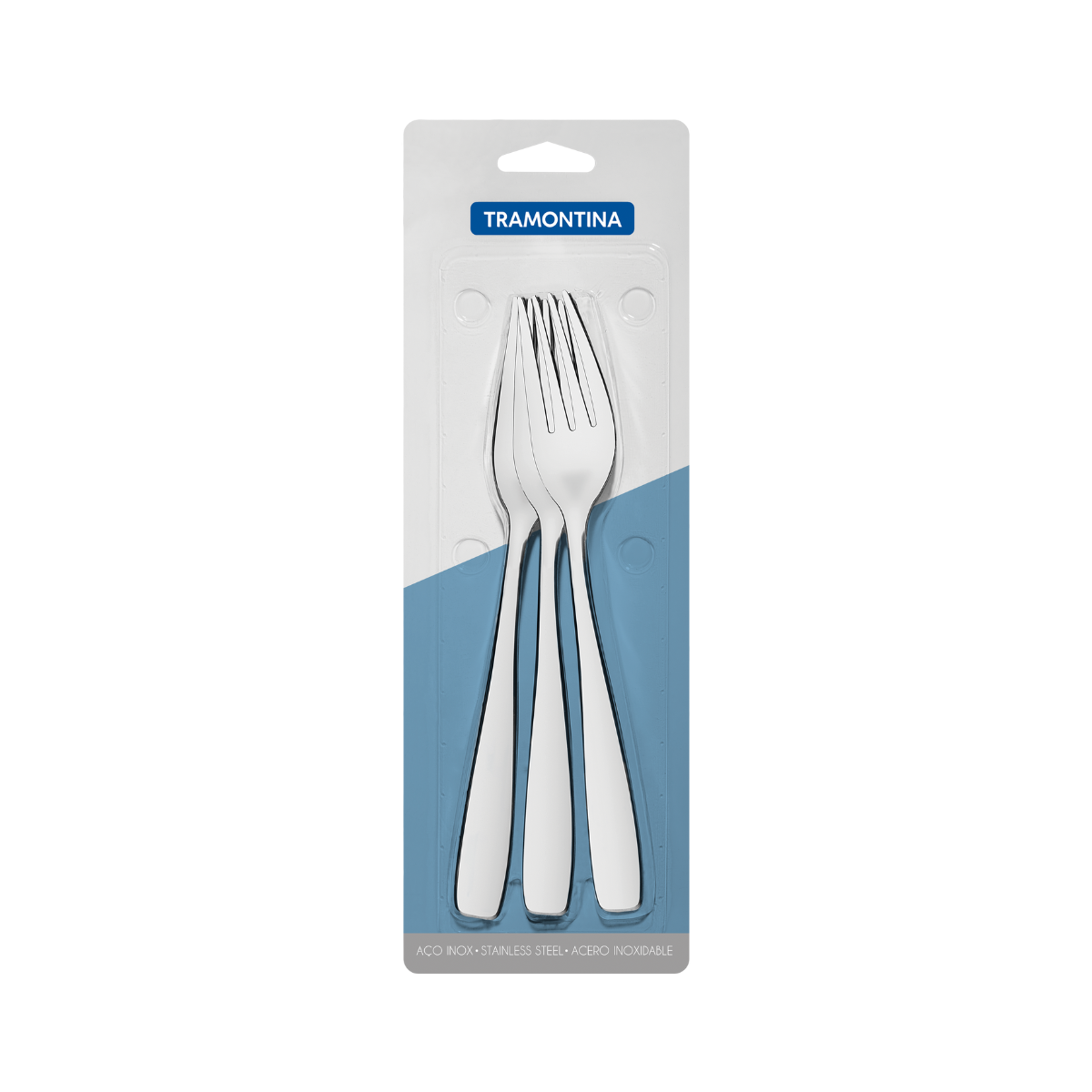 Tramontina Amazonas Table Fork Set, 3 pcs, Stainless Steel