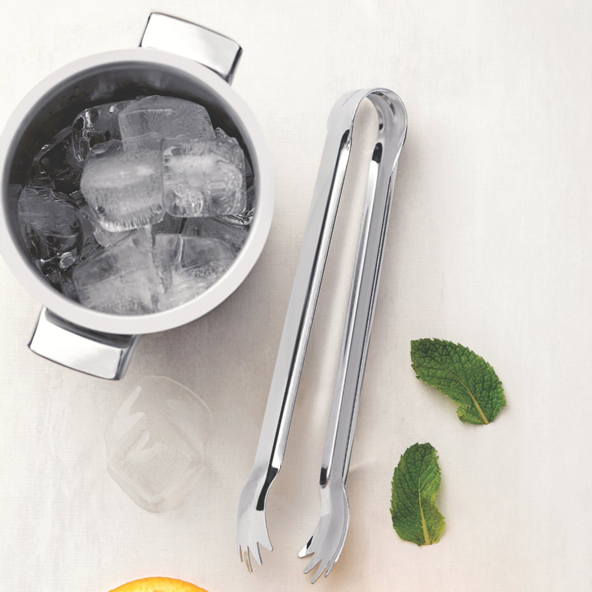 Tramontina Essentials Ice Tong, Stainless Steel