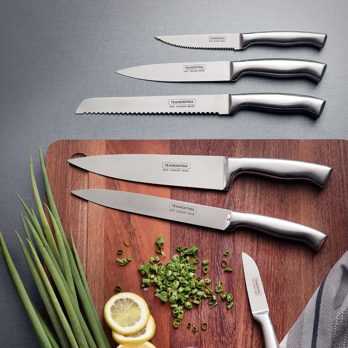 Tramontina Cronos 6" Utility Knife, Stainless Steel