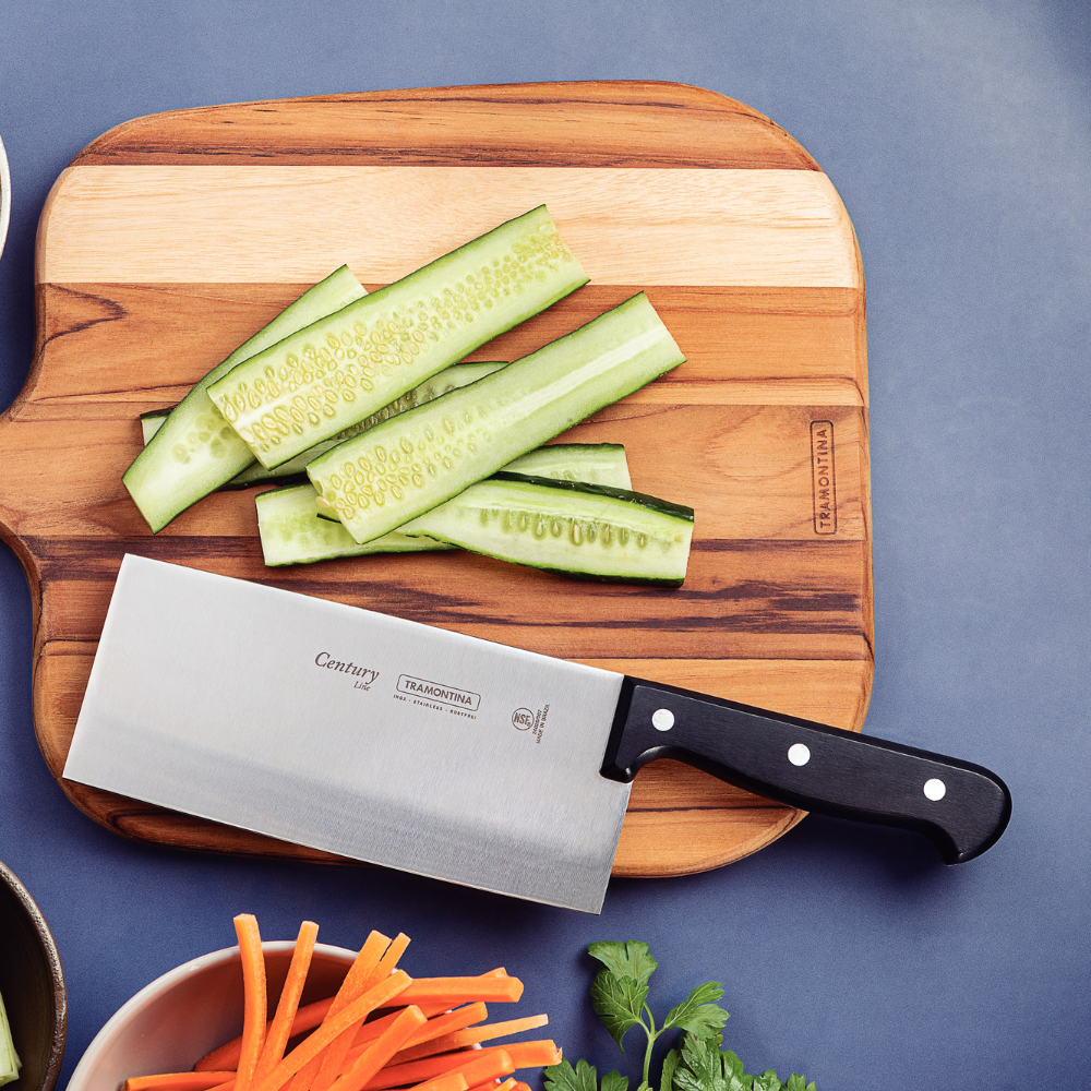 Tramontina Century 7" Cleaver, Stainless Steel