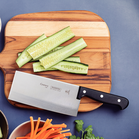 Tramontina Century 7" Cleaver, Stainless Steel