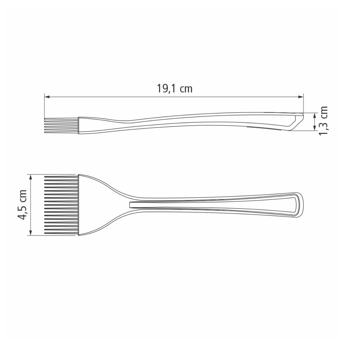 Tramontina Lyon Pastry Brush, Silicone
