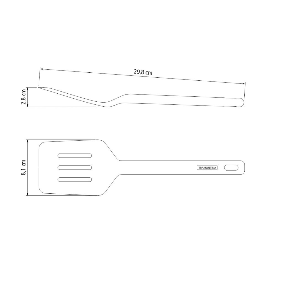 Tramontina Molde Utensils, Silicone