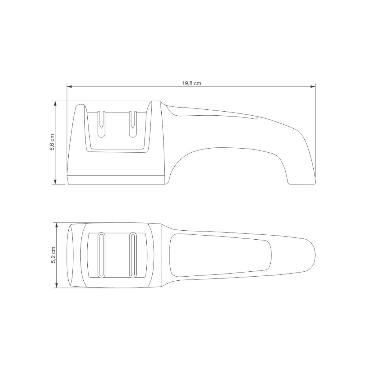 Tramontina Profio Diamond Double-Sided Knife Sharpener