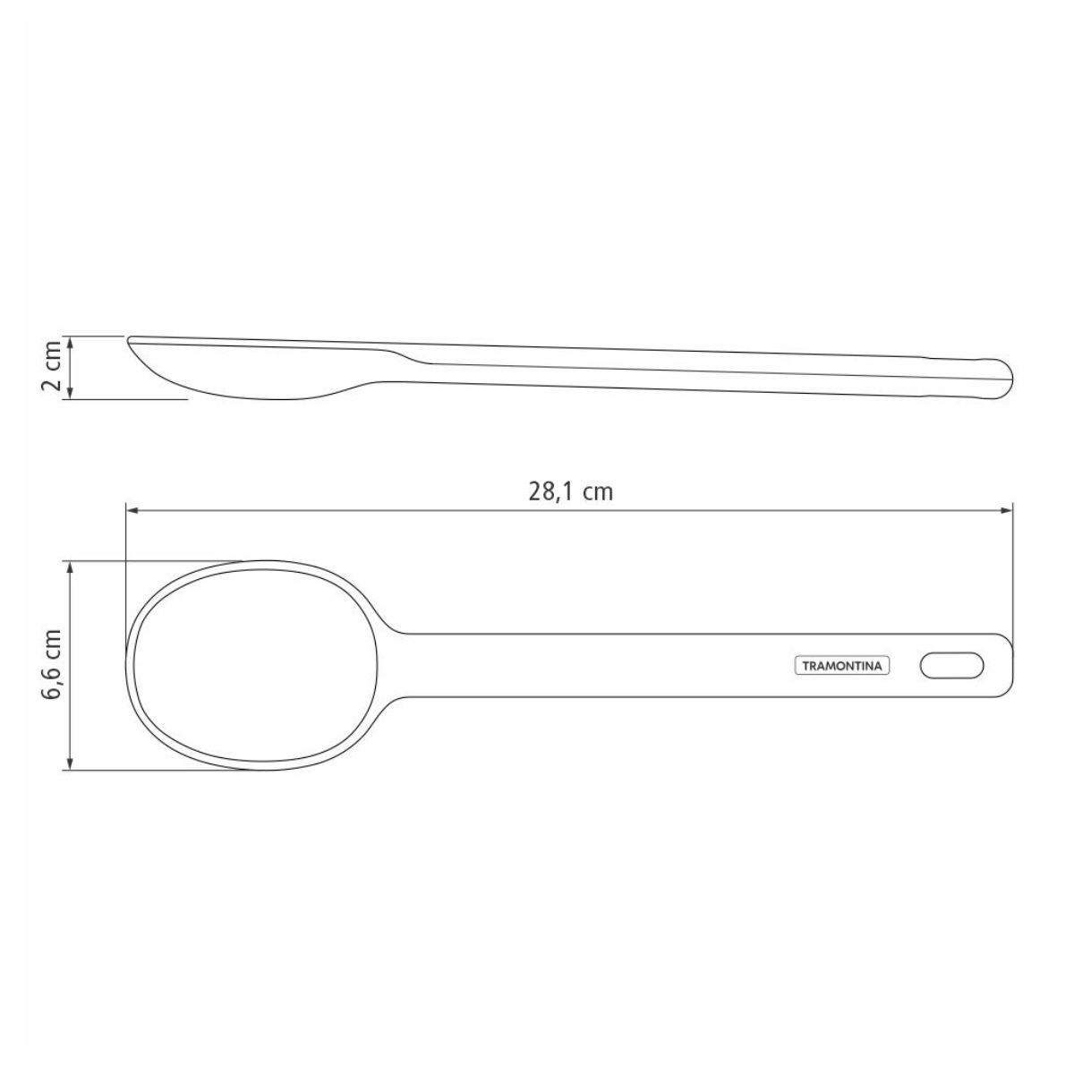 Tramontina Molde Utensils, Silicone