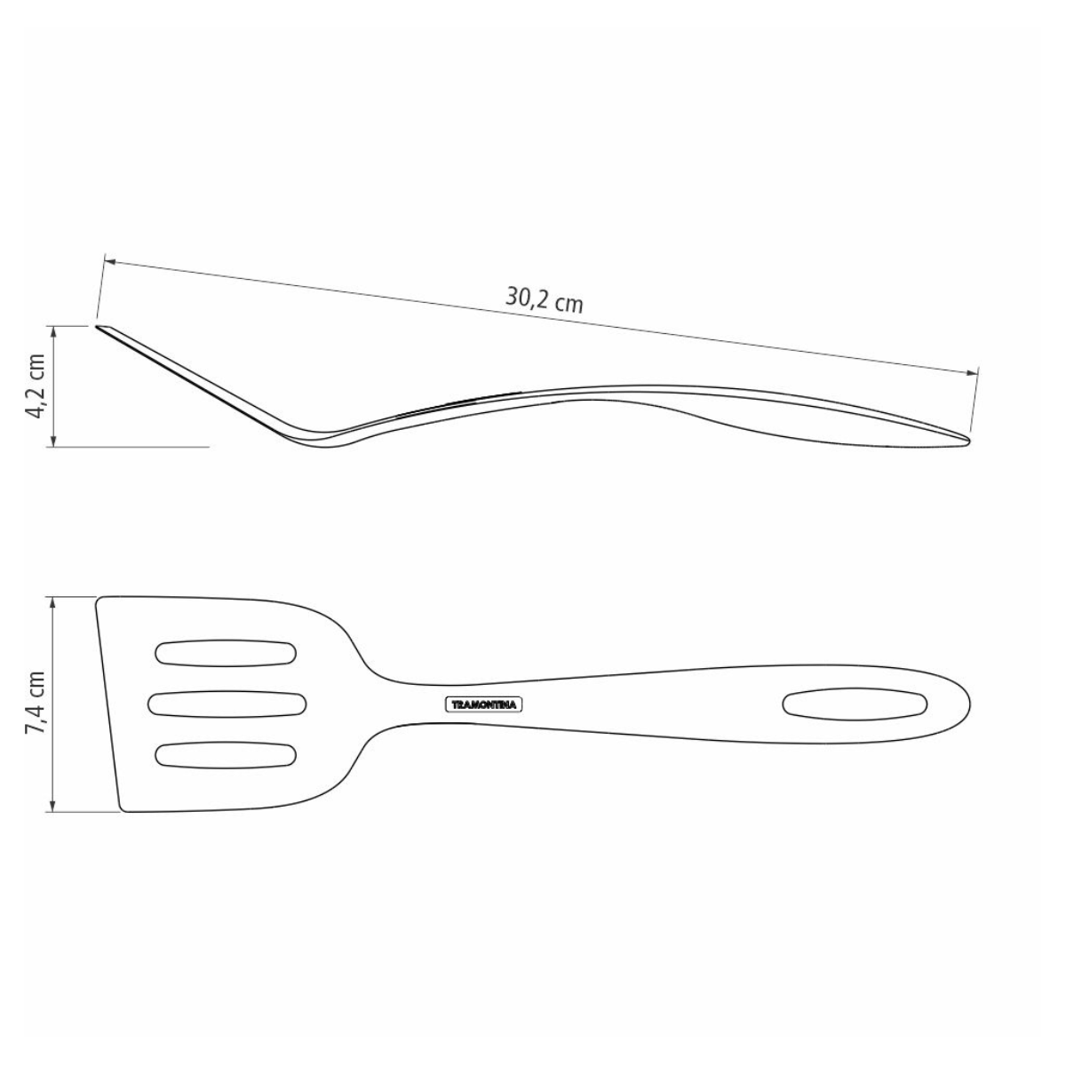 Tramontina Ability Kitchen Utensils, Nylon