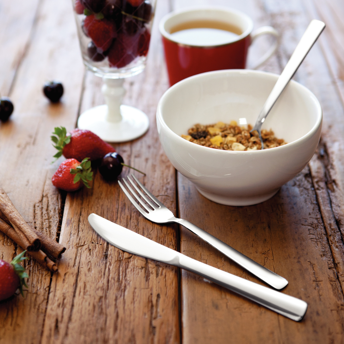 Tramontina Oslo Flatware Set, 24 Pcs, Stainless Steel