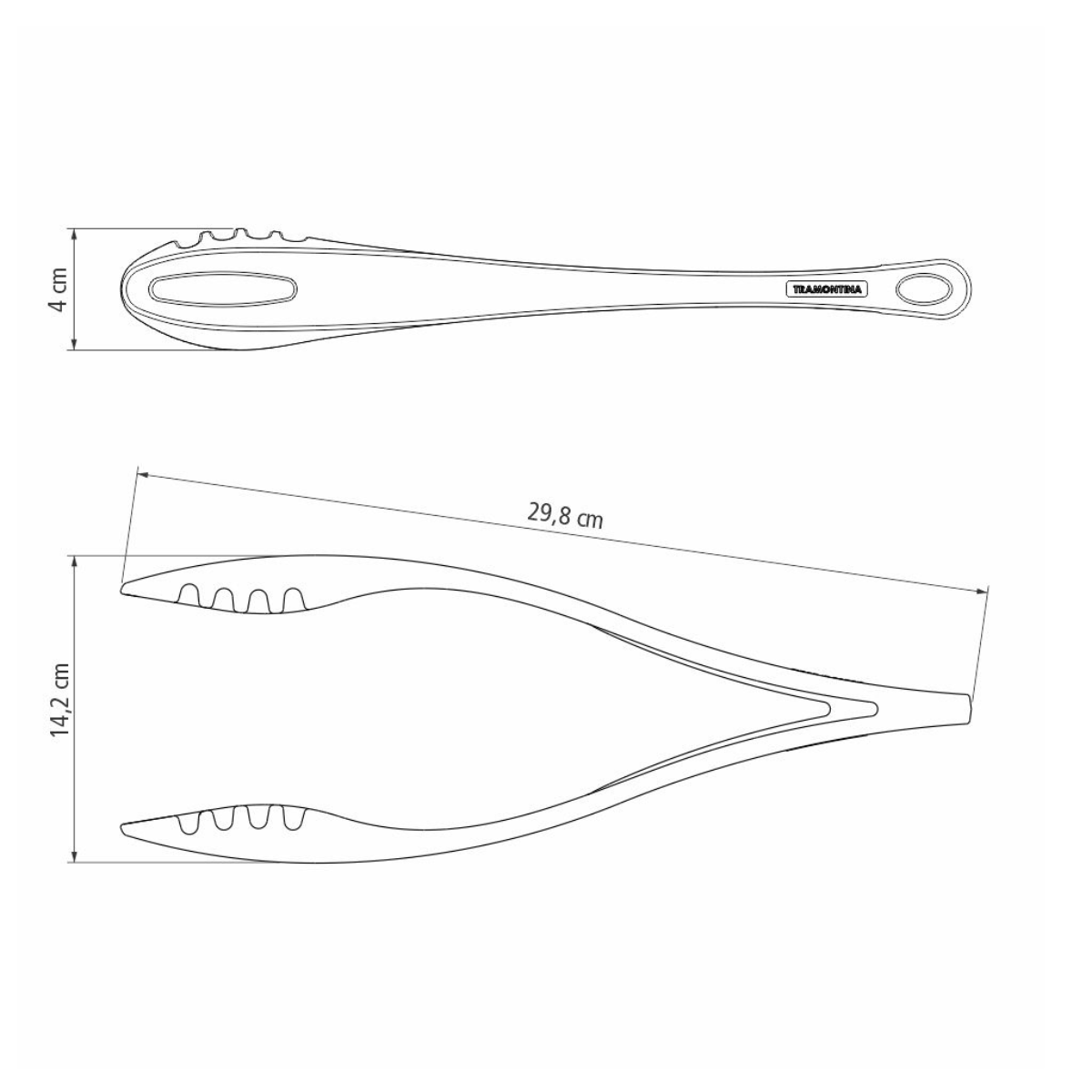 Tramontina Ability Kitchen Utensils, Nylon