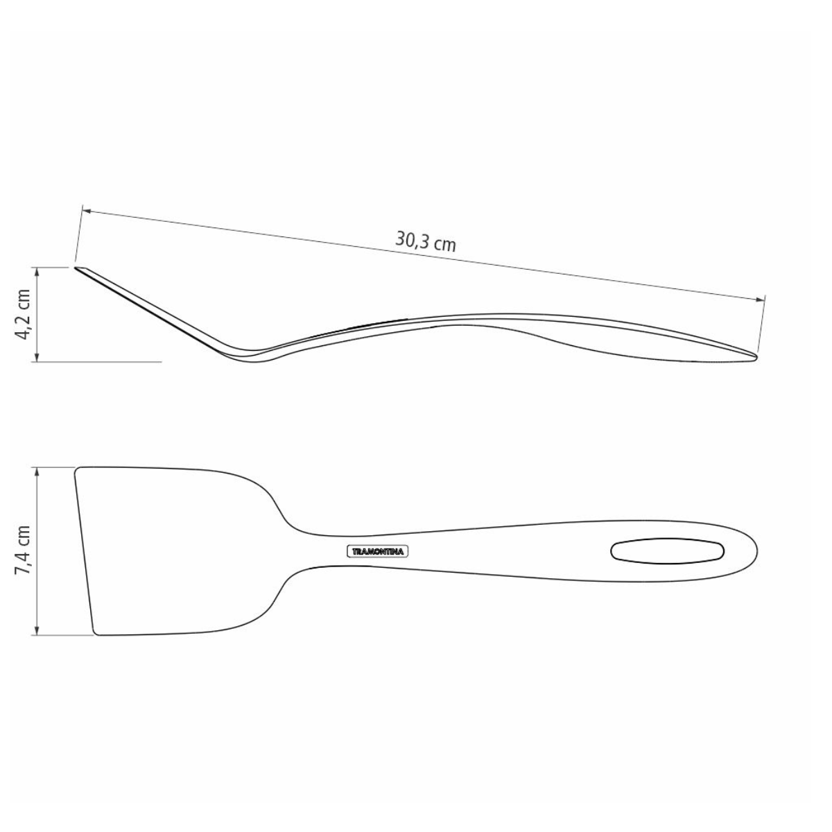 Tramontina Ability Kitchen Utensils, Nylon