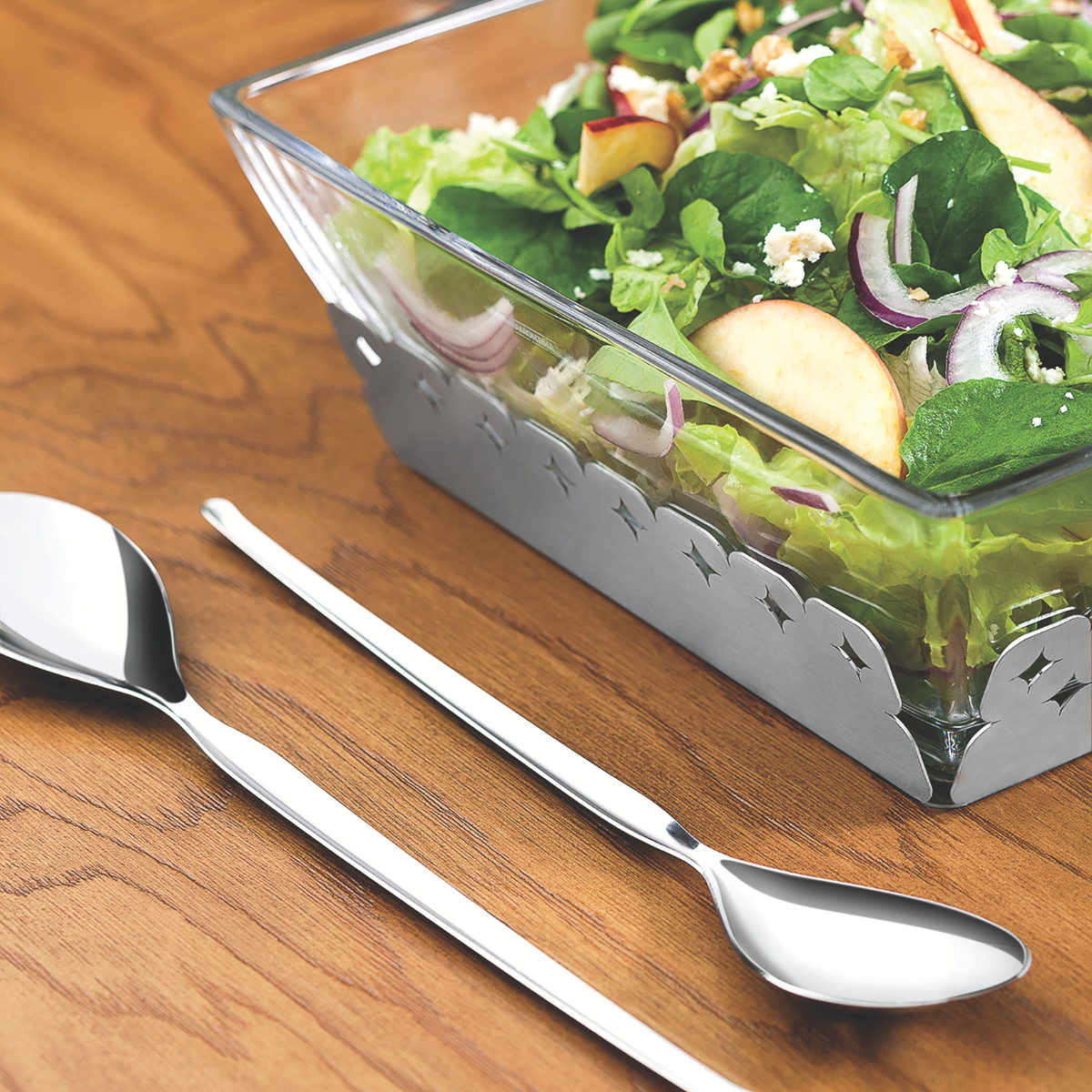 Tramontina Cosmos Salad Set, 2 Pcs, Stainless Steel
