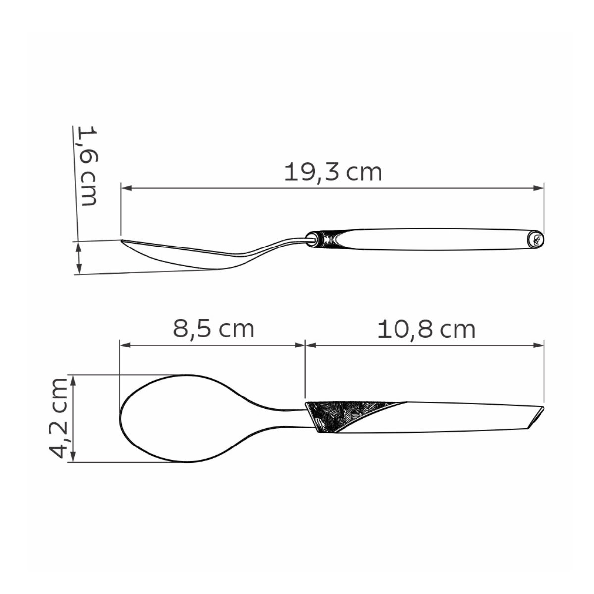 Tramontina LYF Flatware Set, 3 Pcs