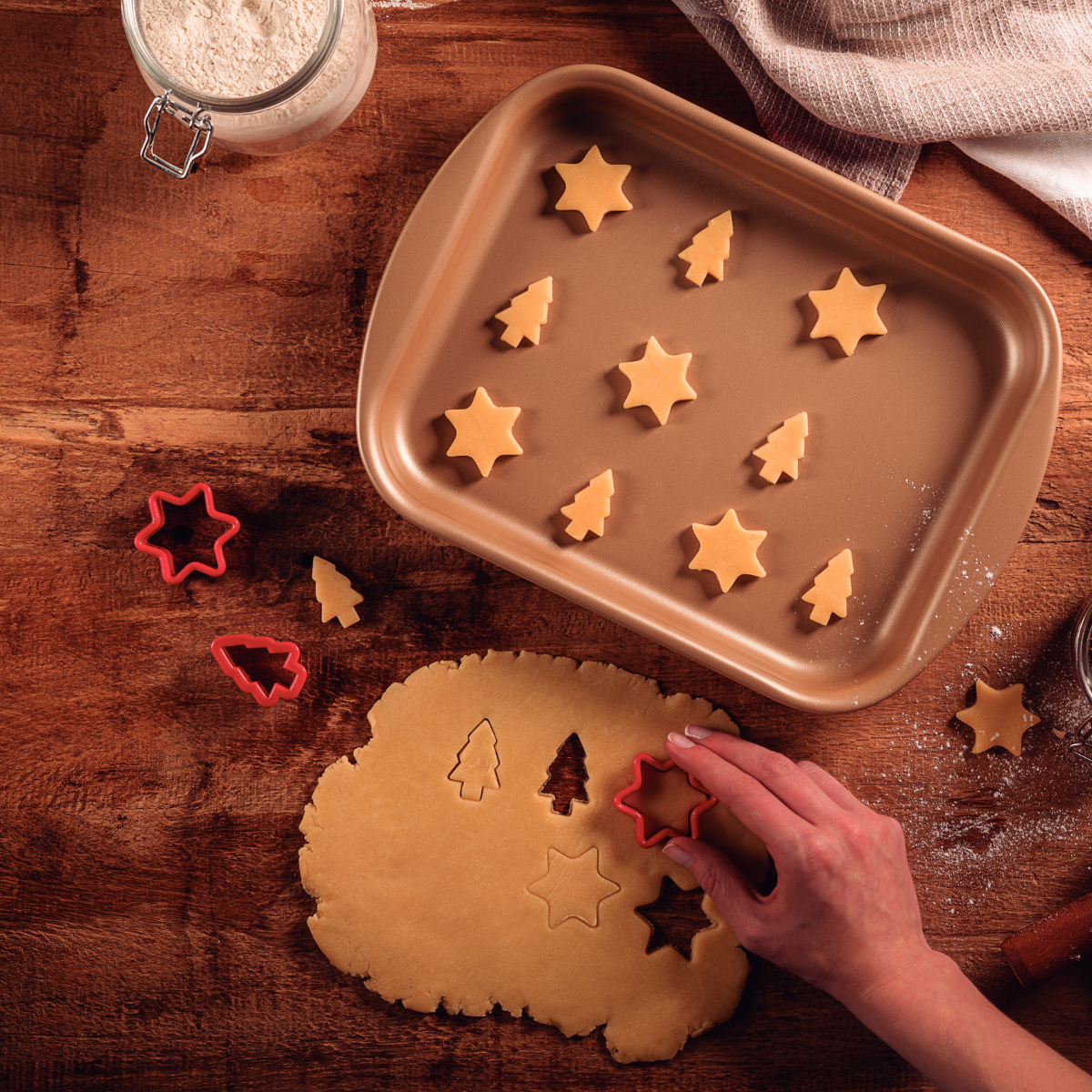 Tramontina Brasil 28cm Flat Roasting Pan, Non-Stick