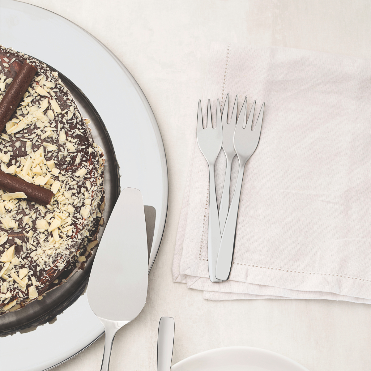 Tramontina Amazonas Cake Fork Set, 6 pcs, Stainless Steel