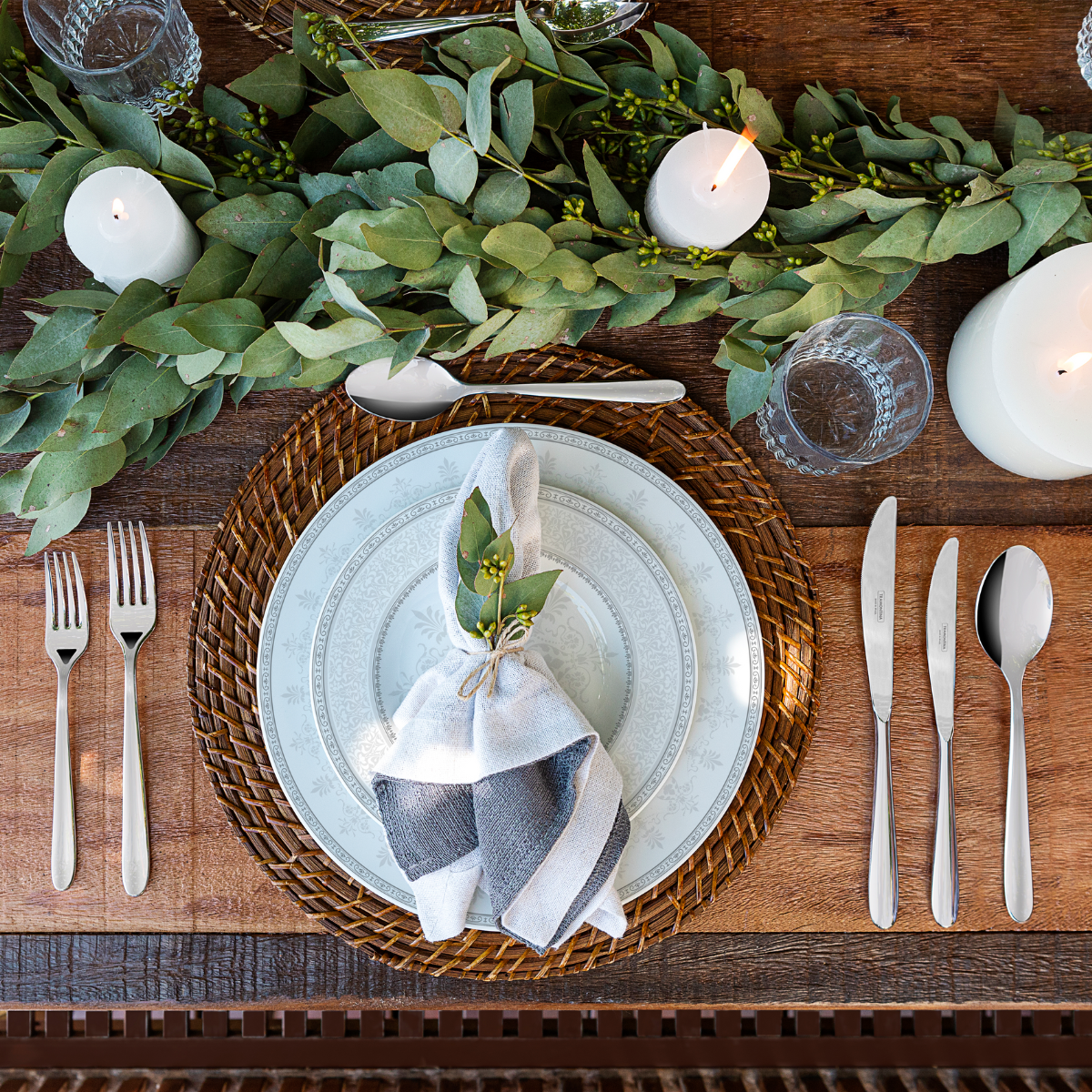 Tramontina Gabrielle 28cm Porcelain Dinner Plate