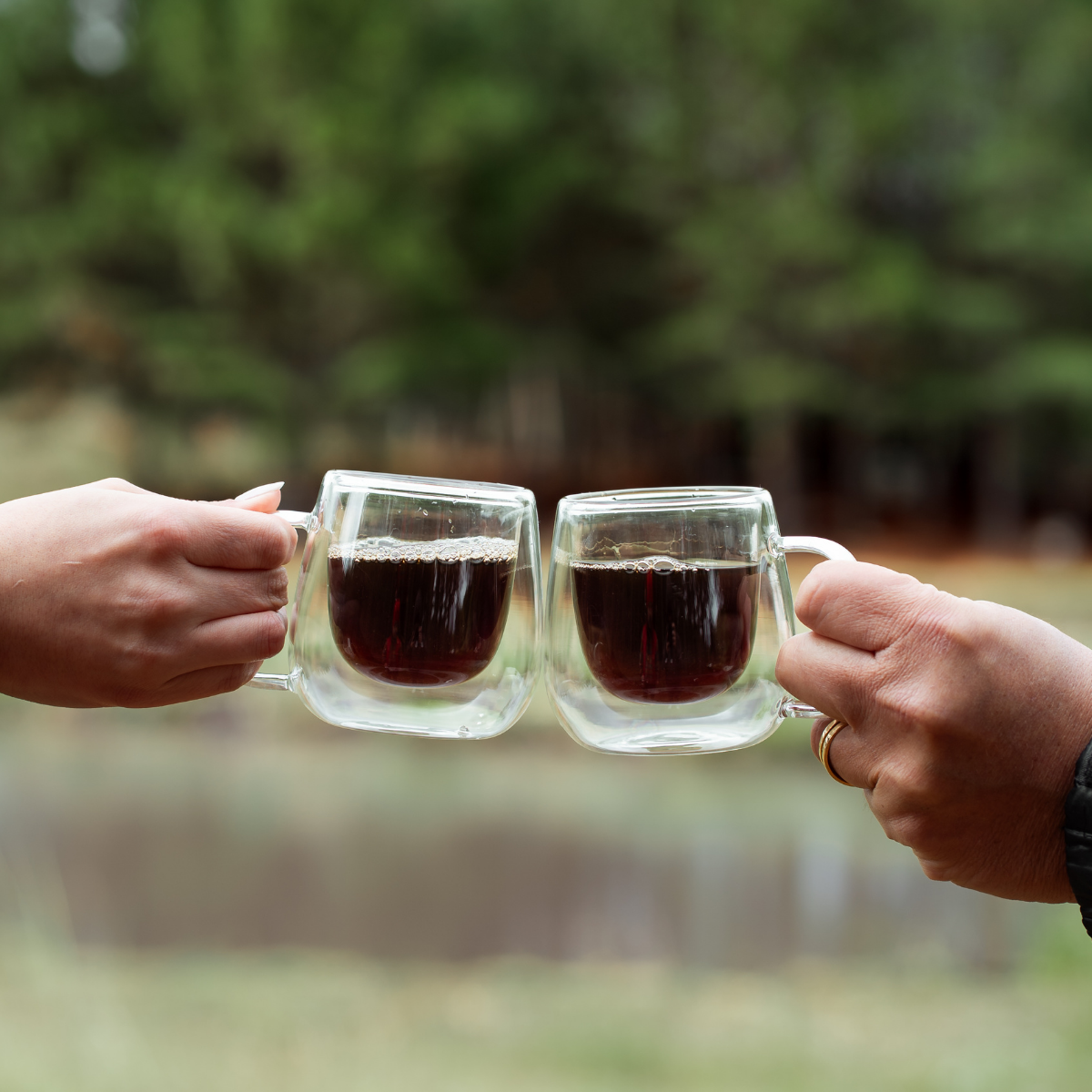Tramontina 2pc Double-Walled Tea/Coffee Cup Set