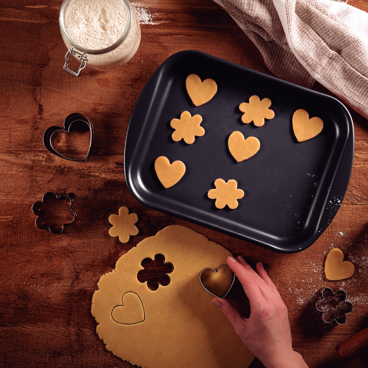 Tramontina Brasil 28cm Flat Roasting Pan, Non-Stick