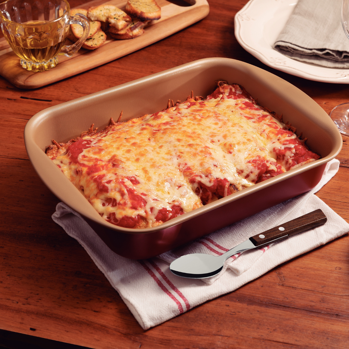 Tramontina Brasil 28cm Deep Roasting Pan, Non-Stick