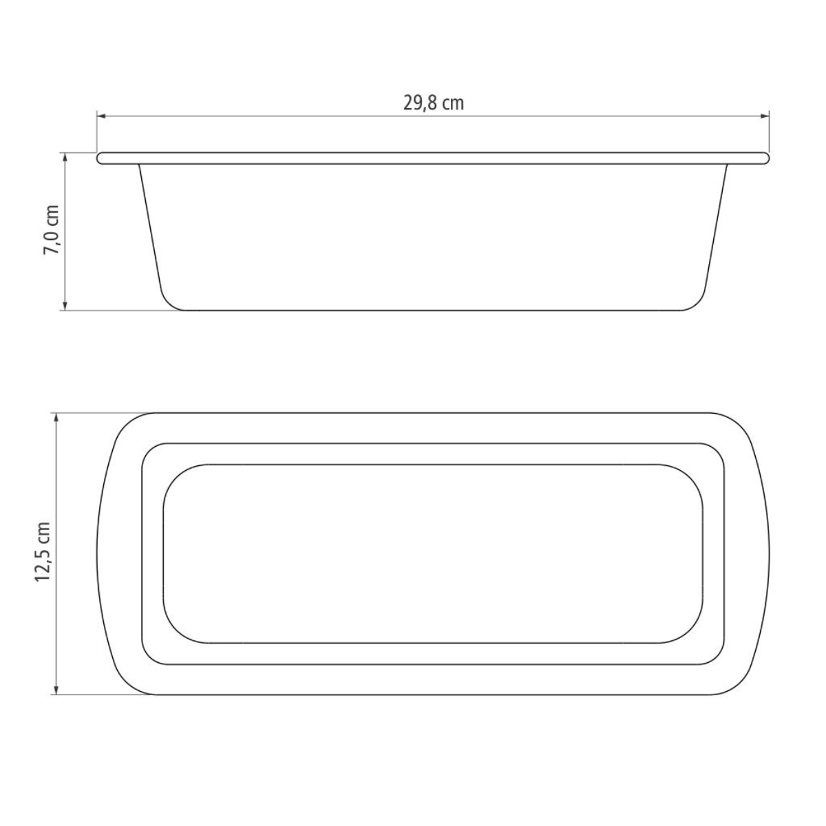 Tramontina Brasil 26cm Bread Mold, Non-Stick