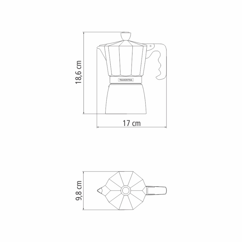 Tramontina Espresso Coffee Maker