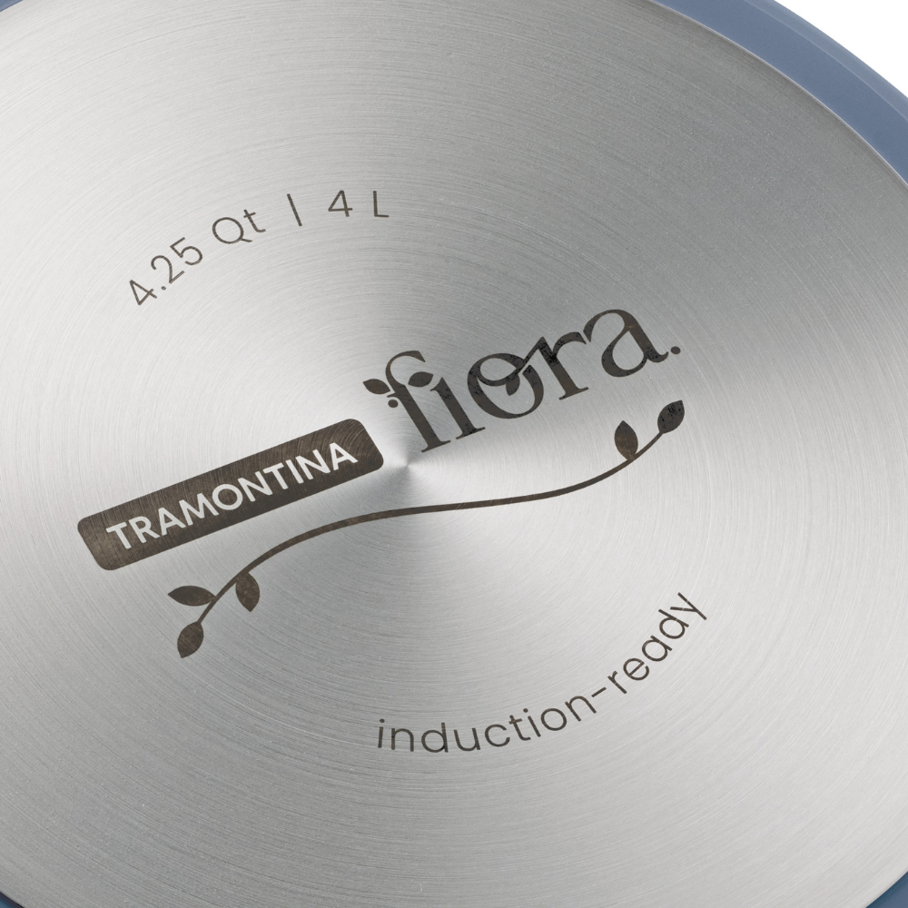 Tramontina Fiora 28cm 5 Pcs Multi-Purpose Pan Set, Ceramic/Induction/Aluminium