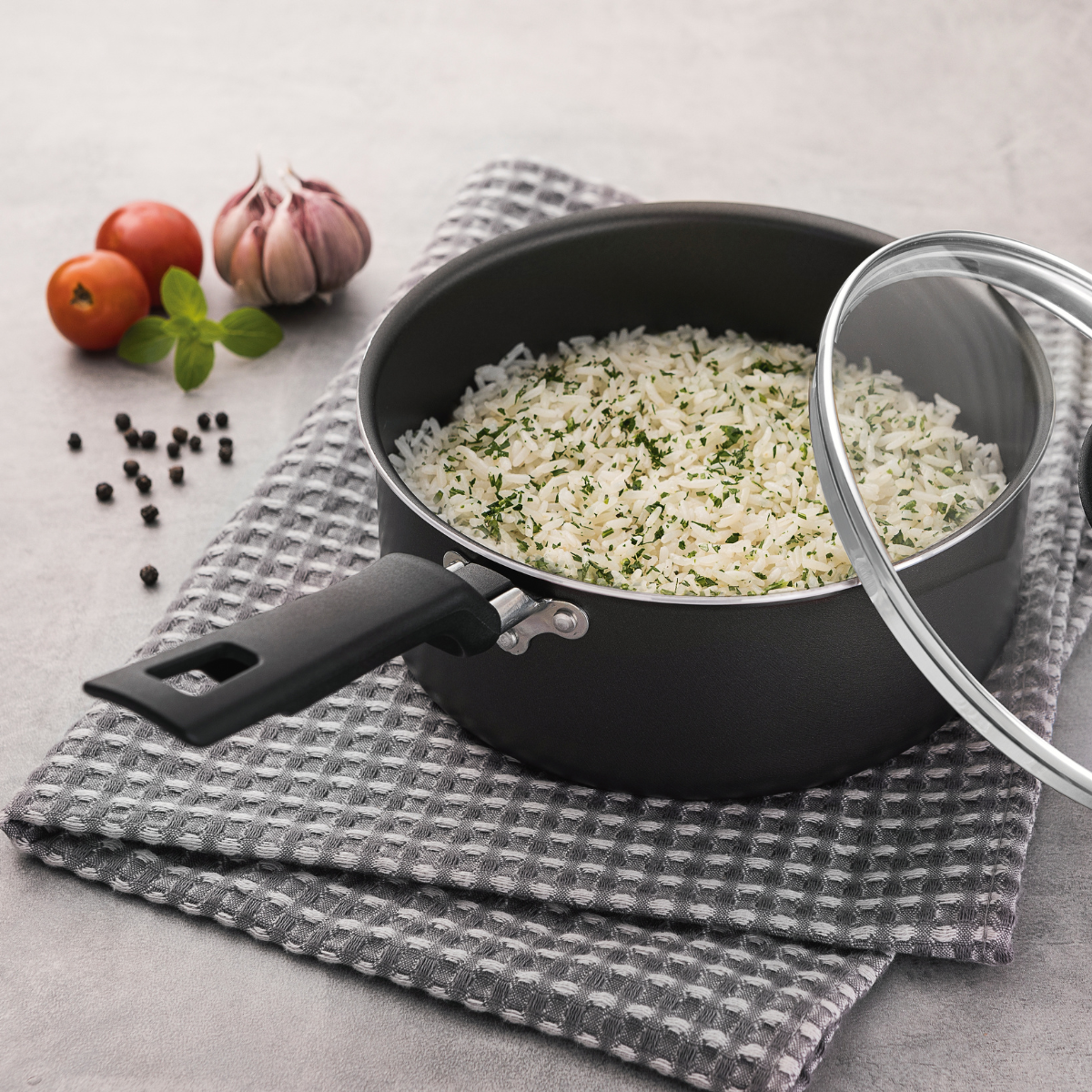 Tramontina Loreto Sauce Pan with Lid, Non-stick