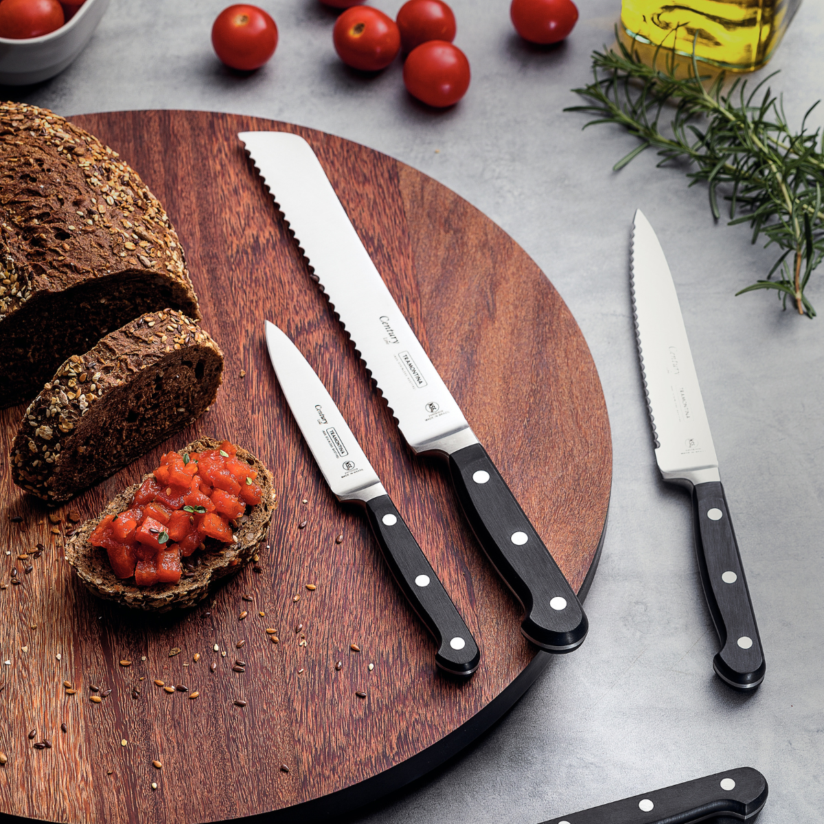 Tramontina Century Bread Knife, Stainless Steel