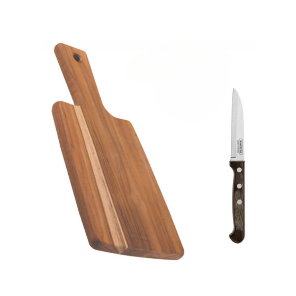 Tramontina Cutting Board and Knife Set