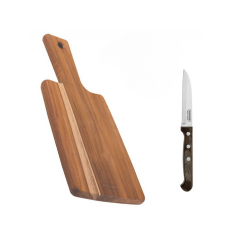 Tramontina Cutting Board and Knife Set