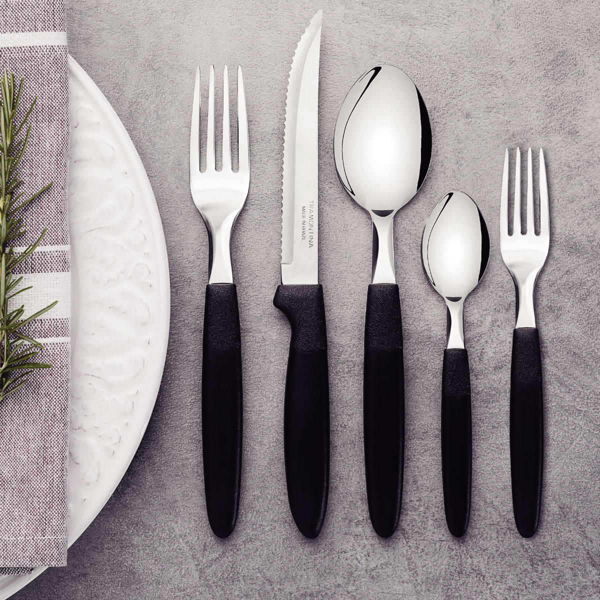 Tramontina Ipanema Table Spoon, 3 Pcs, Stainless Steel