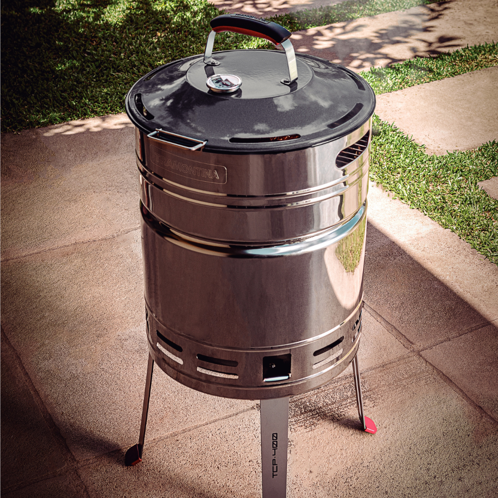 Tramontina Charcoal Grill with Lid
